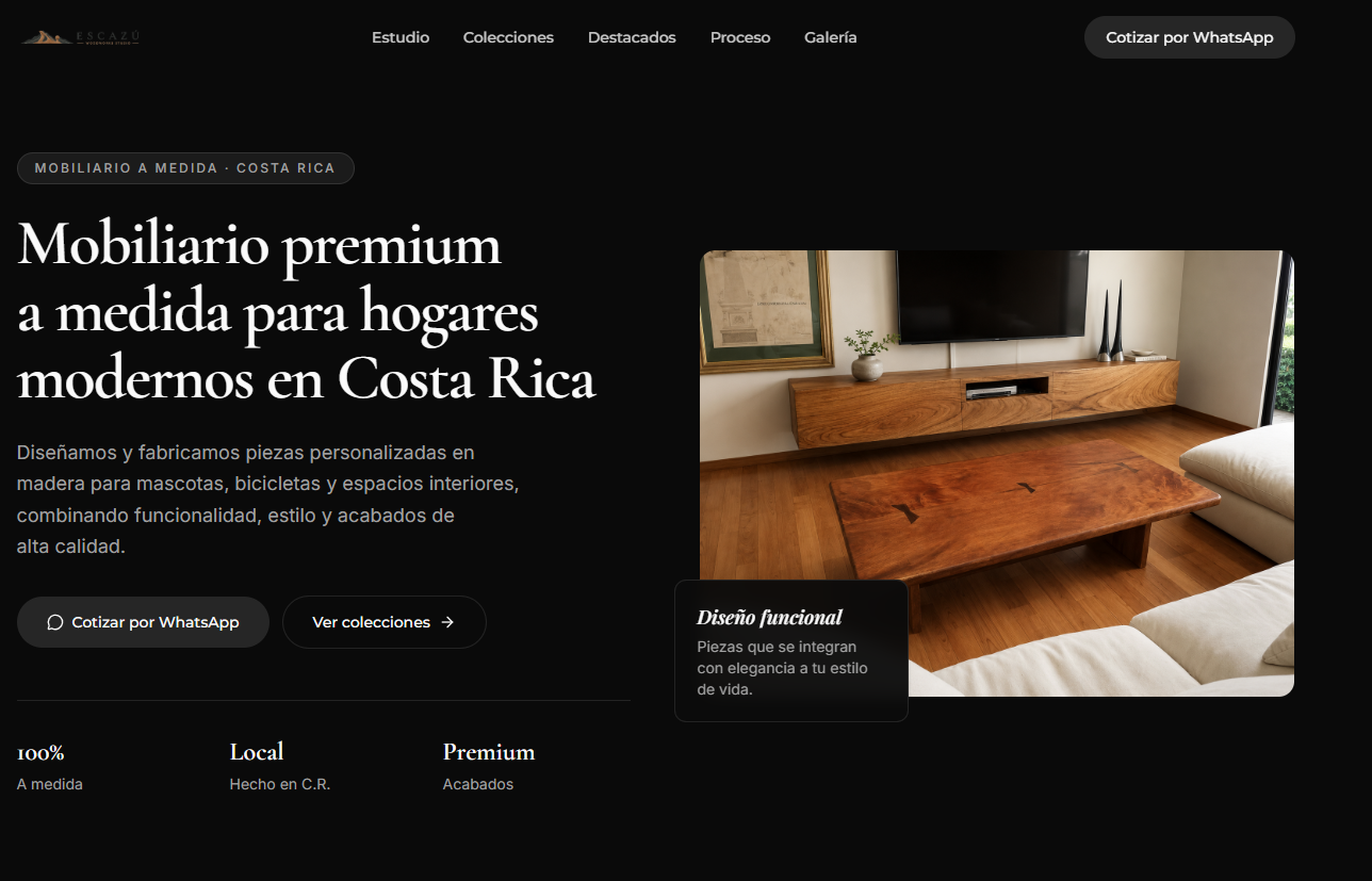 Escazú Woodworks Studio